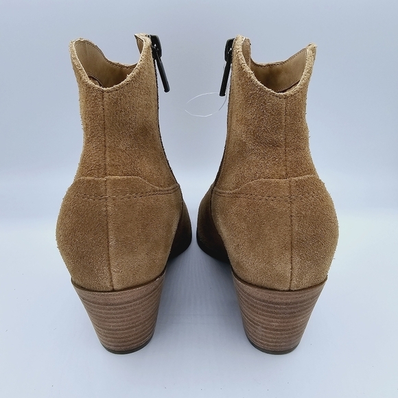 Lucky Brand Ellamy Heeled Pointy Toe Suede Ankle Boots NWOT size 6.5 - Picture 9 of 12